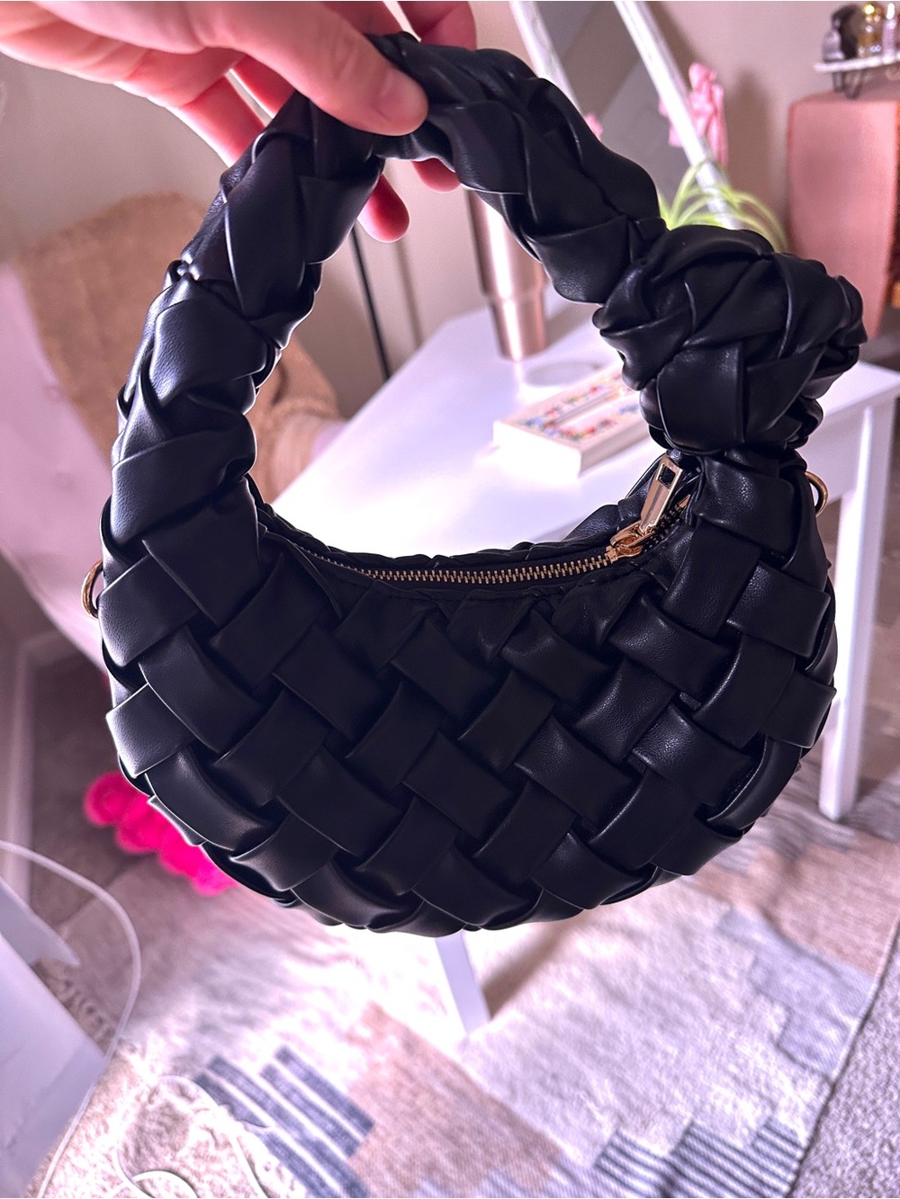Woven Shoulder Bag